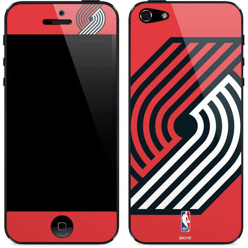 NBA Portland Trail Blazers Large Logo iPhone 5/5s/5SE Skin