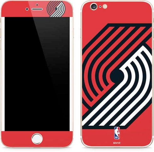 NBA Portland Trail Blazers Large Logo iPhone 6/6s Plus Skin