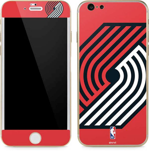 NBA Portland Trail Blazers Large Logo iPhone 6/6s Skin