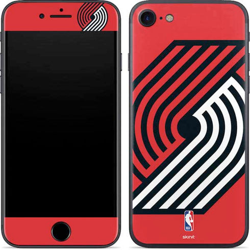 NBA Portland Trail Blazers Large Logo iPhone 7 Skin