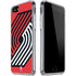 NBA Portland Trail Blazers Large Logo iPhone SE (2nd & 3rd Gen) Clear Case