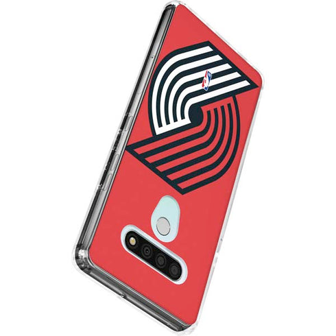 NBA Portland Trail Blazers Large Logo LG Stylo 6 Clear Case