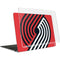 NBA Portland Trail Blazers Large Logo MacBook Air 13in M1 (2021) Case plus Skin