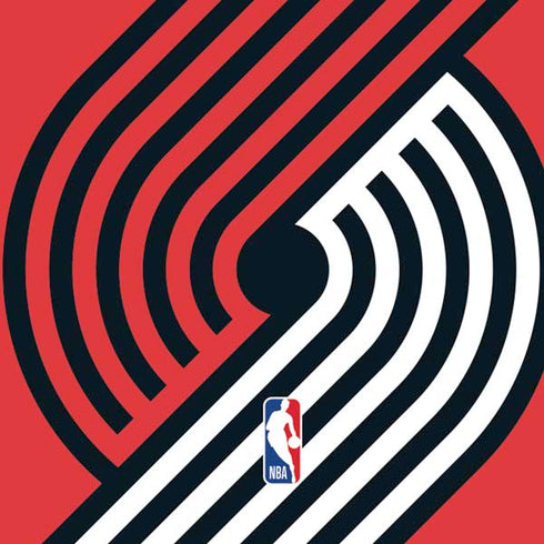 NBA Portland Trail Blazers Large Logo Moto E5 Play Skin
