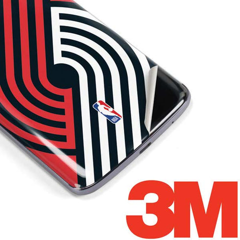 NBA Portland Trail Blazers Large Logo Moto E5 Plus Skin