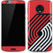 NBA Portland Trail Blazers Large Logo Moto G6 Skin