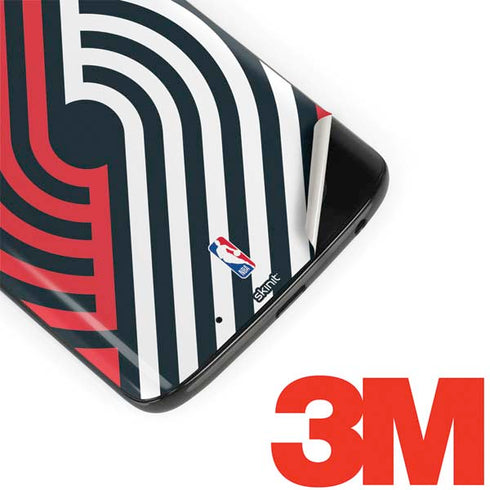 NBA Portland Trail Blazers Large Logo Moto G6 Skin