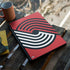NBA Portland Trail Blazers Large Logo MSI GS65 Stealth Laptop Skin