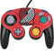 NBA Portland Trail Blazers Large Logo Nintendo GameCube Controller Skin