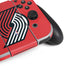 NBA Portland Trail Blazers Large Logo Nintendo Switch OLED (2021) Skin