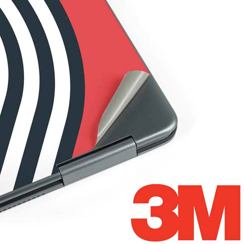 NBA Portland Trail Blazers Large Logo Notebook 9 Pro 13in (2017) Skin