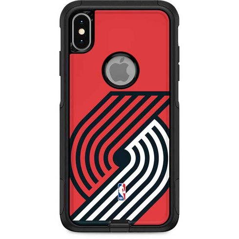 NBA Portland Trail Blazers Large Logo Otterbox Commuter iPhone Skin