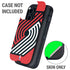 NBA Portland Trail Blazers Large Logo Otterbox Defender iPhone Skin