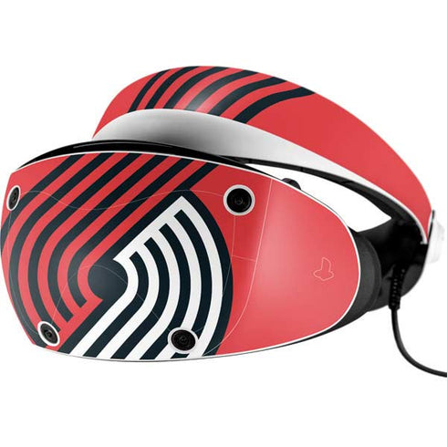 NBA Portland Trail Blazers Large Logo PlayStation VR2 Skin