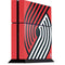 NBA Portland Trail Blazers Large Logo PS4 Console Skin