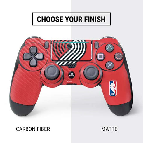 NBA Portland Trail Blazers Large Logo PS4 Slim Bundle Skin
