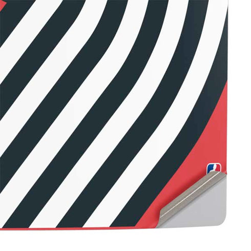 NBA Portland Trail Blazers Large Logo PS5 Console Skin