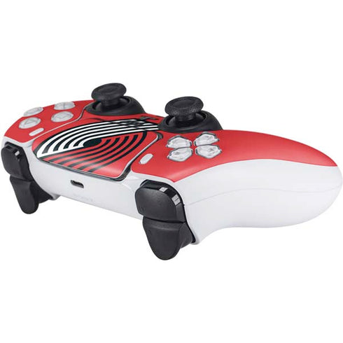 NBA Portland Trail Blazers Large Logo PS5 Controller Skin
