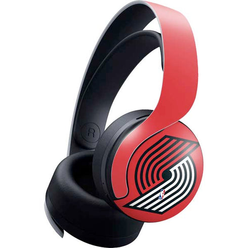 NBA Portland Trail Blazers Large Logo PULSE 3D Wireless Headset for PS5 Skin