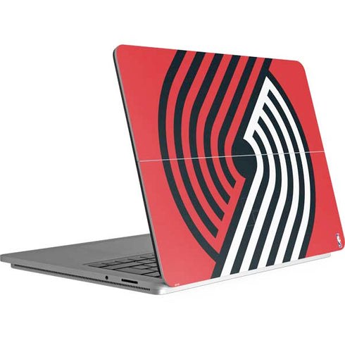 NBA Portland Trail Blazers Large Logo Surface Laptop Studio Skin