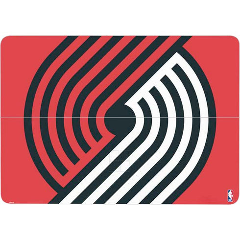 NBA Portland Trail Blazers Large Logo Surface Laptop Studio Skin