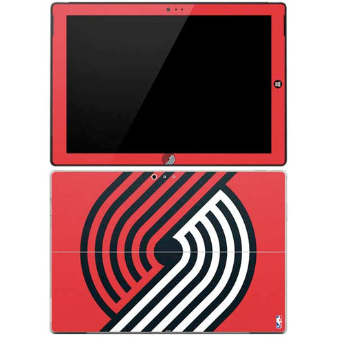 NBA Portland Trail Blazers Large Logo Surface Pro 3 Skin