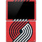 NBA Portland Trail Blazers Large Logo Surface Pro 4 Skin