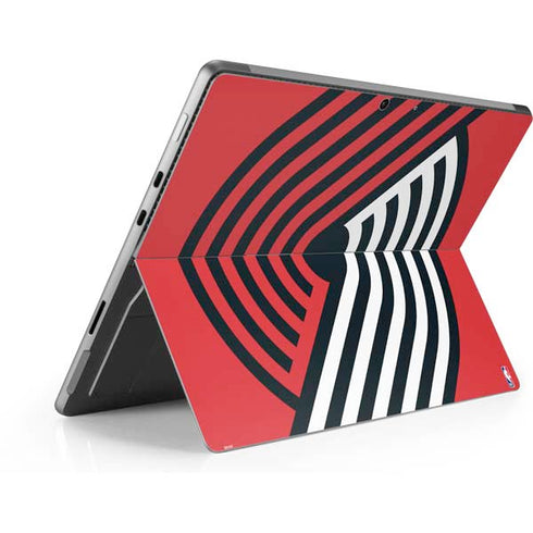 NBA Portland Trail Blazers Large Logo Surface Pro 8 Skin