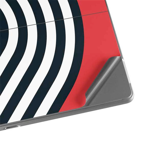 NBA Portland Trail Blazers Large Logo Surface Pro 8 Skin