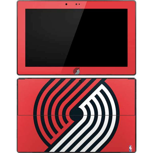 NBA Portland Trail Blazers Large Logo Surface Pro Tablet Skin