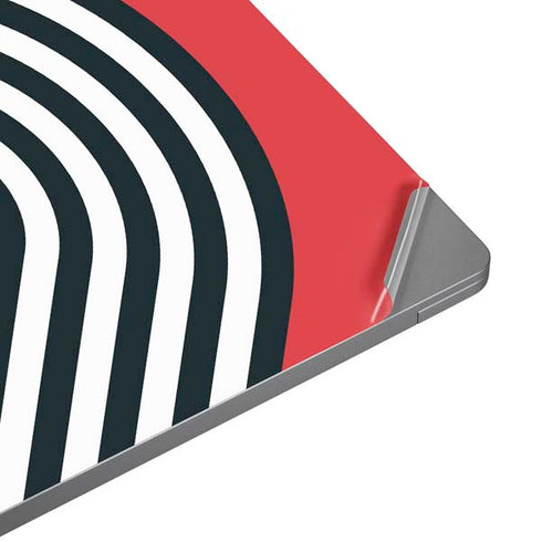 NBA Portland Trail Blazers Large Logo Universal Laptop 16in (13 x 9.4in) Skin