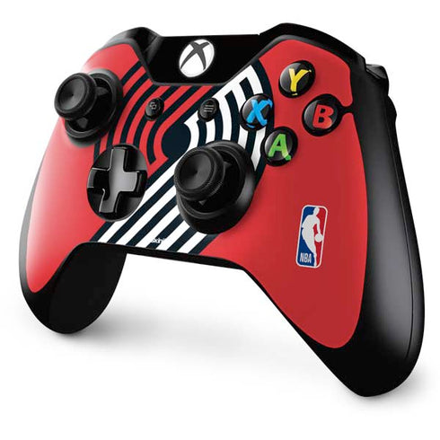NBA Portland Trail Blazers Large Logo Xbox One Controller Skin