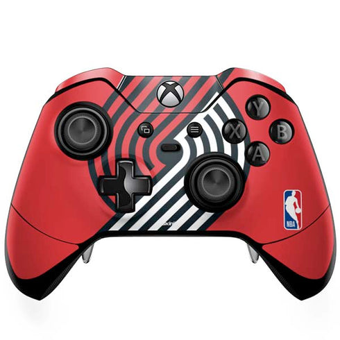 NBA Portland Trail Blazers Large Logo Xbox One Elite Controller Skin