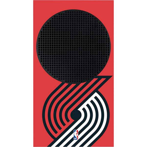 NBA Portland Trail Blazers Large Logo Xbox Series S Bundle Skin