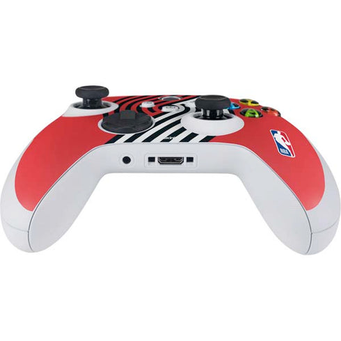NBA Portland Trail Blazers Large Logo Xbox Series S Controller Skin