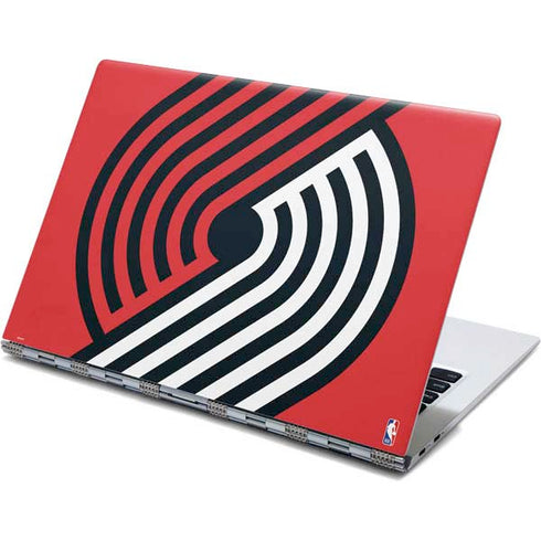 NBA Portland Trail Blazers Large Logo Yoga 910 2-in-1 14in Touch-Screen Skin
