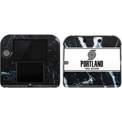 NBA Portland Trail Blazers Marble Nintendo 2DS Skin