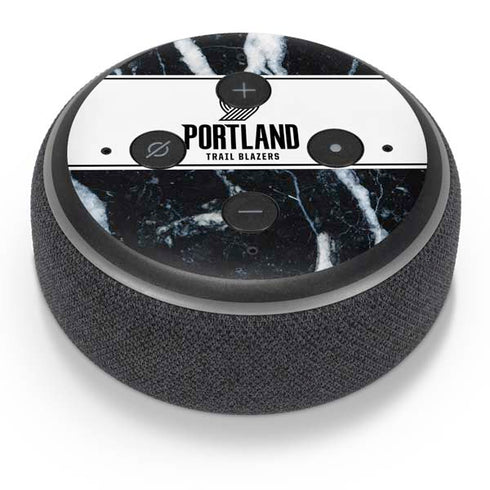 NBA Portland Trail Blazers Marble Amazon Echo Dot Skin