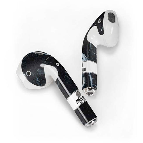 NBA Portland Trail Blazers Marble Apple AirPods 2 Skin
