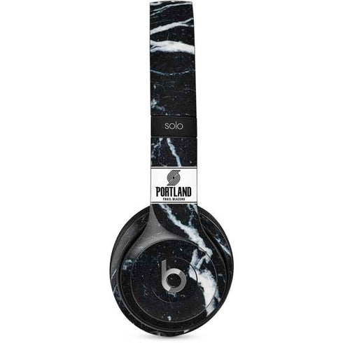 NBA Portland Trail Blazers Marble Beats Solo 2 Wired Skin