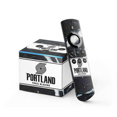 NBA Portland Trail Blazers Marble Fire TV Cube Skin