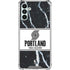 NBA Portland Trail Blazers Marble Galaxy A13 5G Clear Case