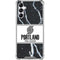 NBA Portland Trail Blazers Marble Galaxy A14 5G Clear Case