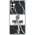 NBA Portland Trail Blazers Marble Galaxy A14 5G Clear Case