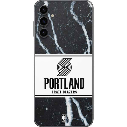 NBA Portland Trail Blazers Marble Galaxy A14 5G Skin