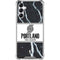 NBA Portland Trail Blazers Marble Galaxy A15 5G Clear Case
