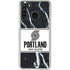NBA Portland Trail Blazers Marble Galaxy A21 Clear Case
