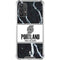 NBA Portland Trail Blazers Marble Galaxy A32 5G Clear Case