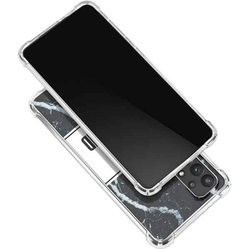 NBA Portland Trail Blazers Marble Galaxy A32 5G Clear Case