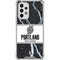 NBA Portland Trail Blazers Marble Galaxy A33 5G Clear Case